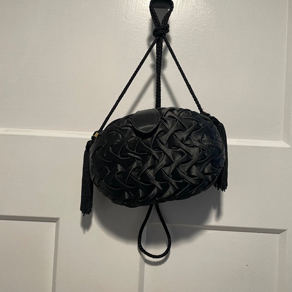 Vintage Black Small Purse - Picture 1 of 3